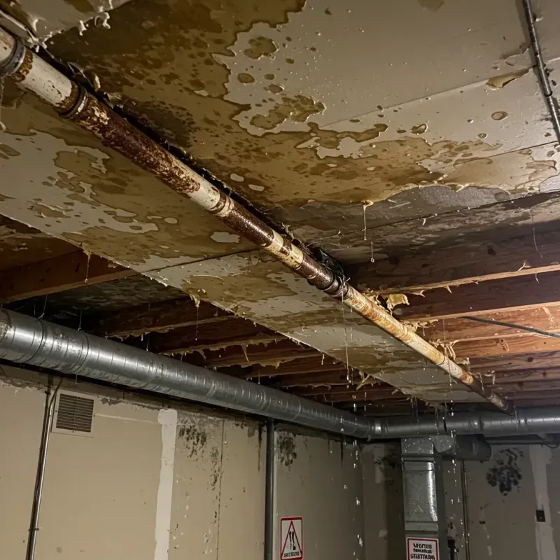 Ceiling Water Damage Repair in Kaufman, TX