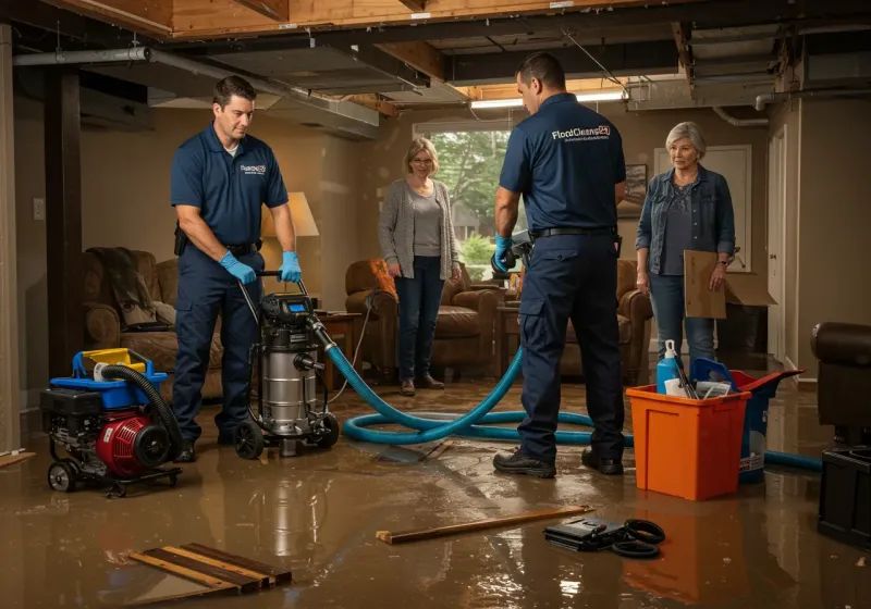 Basement Water Extraction and Removal Techniques process in Kaufman, TX