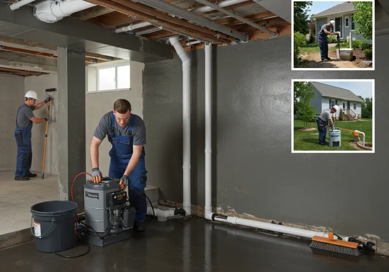 Basement Waterproofing and Flood Prevention process in Kaufman, TX